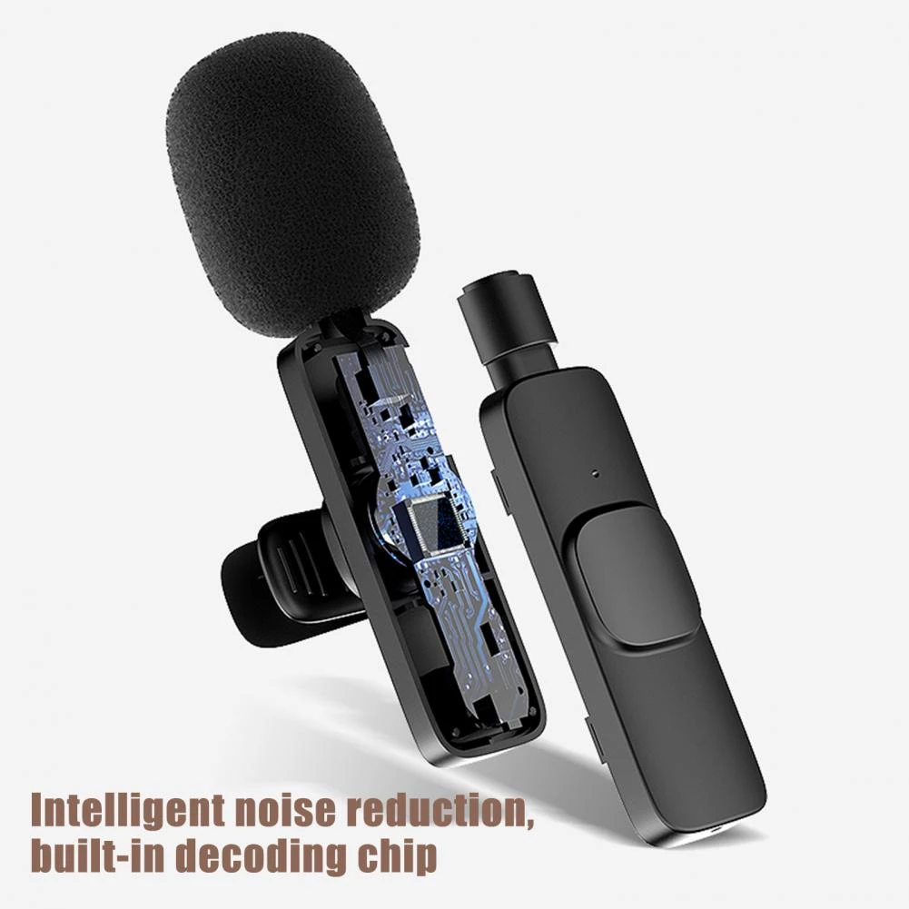 Microphone Lavalier sans fil pour Usb-c, Plug And Play Noise