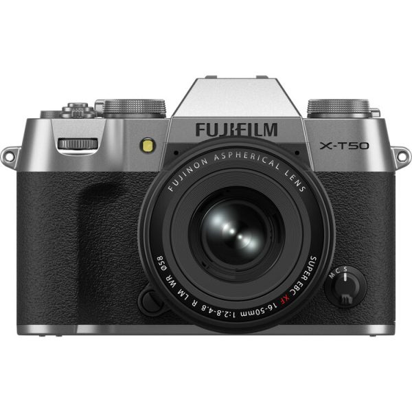 Fujifilm Digital Camera X-T50 16-50mm Kit (Silver)