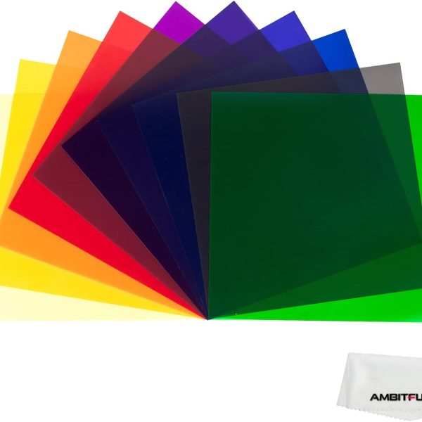 Ambitful Colour Gels 11pcs 30x30cm