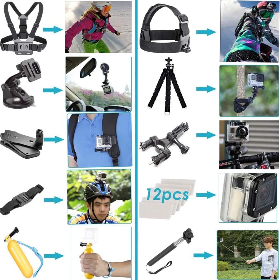 Jingying 50In1 GoPro Set